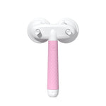 Cat hair removal brush with soft grooming bristles