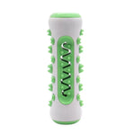 Durable rubber dog chew toy for puppy oral care
