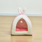 Soft cozy cat and dog nest bed